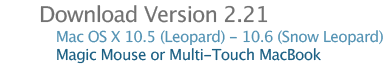 Download Version 2.21